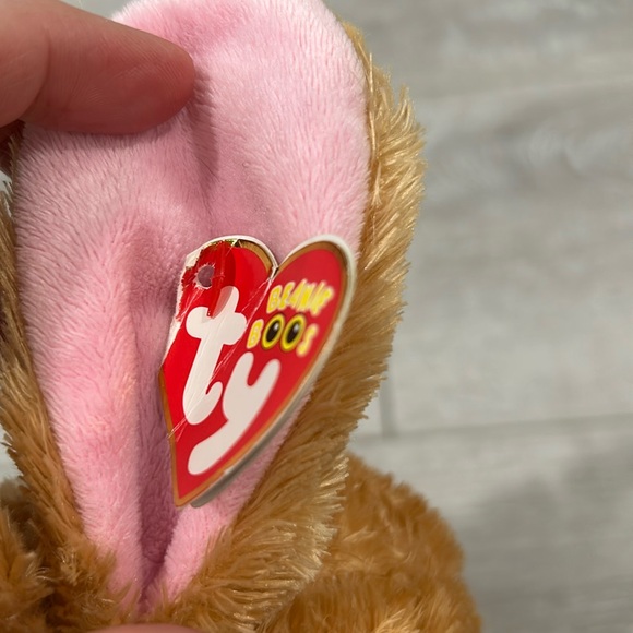 TY Twinkle Toes Ballet Bunny Stuffy - Picture 3 of 7